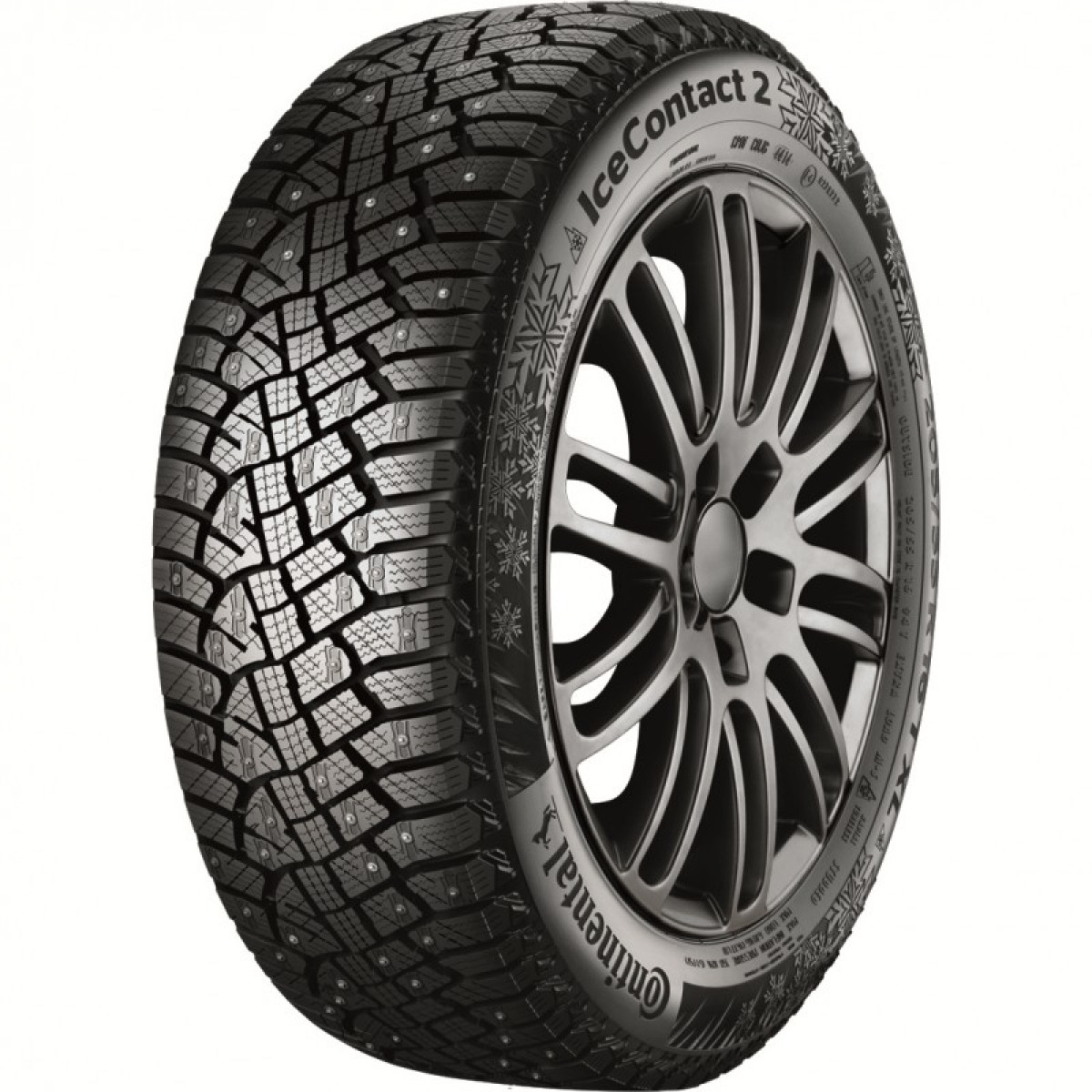 Автошина CONTINENTAL 225/50R17 98T XL ICECONTACT 2 FR ШИП