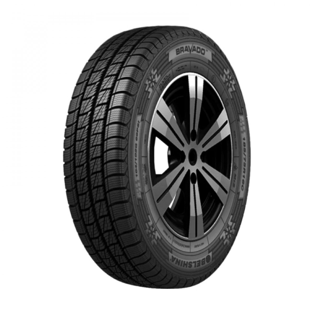 Автошина БЕЛШИНА 185/75R16C 104/102Q БЕЛ-293