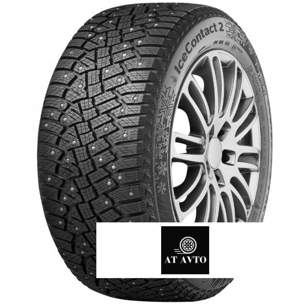 Continental 205/55 r16 IceContact 2 KD 94T Шипы