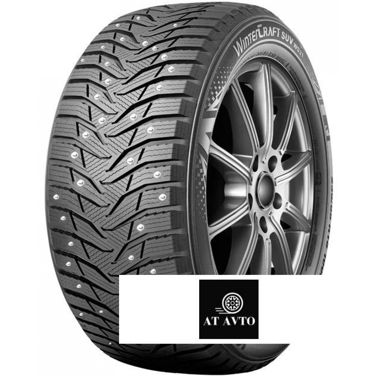 Kumho 215/60 r17 WinterCraft SUV Ice WS31 96H Шипы