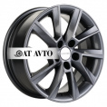 Маленькое фото товара - 6*16 5*100 ET45 57,1 Khomen Wheels KHW1604 Gray. Вариант №1