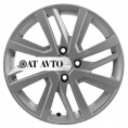 Маленькое фото товара - 6*16 4*100 ET50 60,1 Khomen Wheels KHW1609 F-Silver. Вариант №1