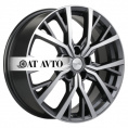 Маленькое фото товара - 7*18 5*114,3 ET50 54,1 Khomen Wheels KHW1806 Gray-FP. Вариант №1