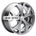 Маленькое фото товара - 6,5*17 5*114,3 ET40 64,1 Khomen Wheels KHW1710 Gray. Вариант №1