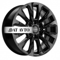 Маленькое фото товара - 8*20 6*139,7 ET60 95,1 Khomen Wheels KHW2010 Black. Вариант №1