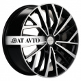 Маленькое фото товара - 7*17 5*114,3 ET37 66,5 Khomen Wheels KHW1717 Black-FP. Вариант №1