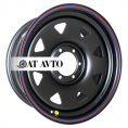 Маленькое фото товара - 8*17 6*139,7 ET25 110 Off-Road Wheels Тойота Ниссан Черный. Вариант №1