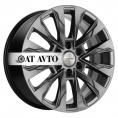 Маленькое фото товара - 8*20 6*139,7 ET60 95,1 Khomen Wheels KHW2010 Gray. Вариант №1