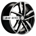 Маленькое фото товара - 6,5*16 5*114,3 ET45 60,1 Khomen Wheels KHW1612 Black-FP. Вариант №1