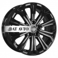 Маленькое фото товара - 6,5*16 5*108 ET50 63,3 Khomen Wheels KHW1610 Black. Вариант №1