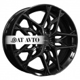 Маленькое фото товара - 7*17 5*114,3 ET48 67,1 Khomen Wheels KHW1709 Black. Вариант №1