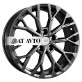 Маленькое фото товара - 7*17 5*114,3 ET45 67,1 Khomen Wheels KHW1718 Gray. Вариант №1