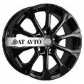 Маленькое фото товара - 6,5*16 5*112 ET46 57,1 Khomen Wheels KHW1605 Black. Вариант №1