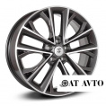 Маленькое фото товара - 7*18 5*108 ET33 60,1 Premium Series КР012 Diamond Gloss Graphite. Вариант №1