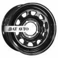 Маленькое фото товара - 8*17 6*139,7 ET10 110 Zepp Toyota Nissan Semicircle Gloss Black. Вариант №1