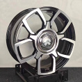 Маленькое фото товара - 9*22 5*120 ET40 62,5 Zumbo Wheels Glossy Black Machine Face. Вариант №1