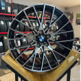 Маленькое фото товара - 8,5*19 5*120 ET34 72,6 Zumbo Wheels  Black Machined Face. Вариант №1