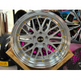 Маленькое фото товара - 8,5*19 5*120 ET22 74,1 Zumbo Wheels Silver Polish Lip. Вариант №1