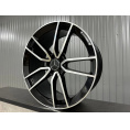 Маленькое фото товара - 8,5/9.5*20 5*112 ET40 66,6 Zumbo Wheels Black Machined Face. Вариант №1