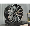 Маленькое фото товара - 8.5*19 5*112 ET35 66,45 Zumbo Wheels Black Machinen Face. Вариант №1