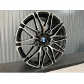 Маленькое фото товара - 9/10.5*20 5*120 ET35/40 74,1 Zumbo Wheels Black Machinen Face. Вариант №1