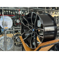 Маленькое фото товара - 9/10.5*21 5*112 ET37/43 66,5 Zumbo Wheels Black Machinen Face. Вариант №3