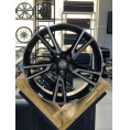 Маленькое фото товара - 8*19 5*112 ET39 66,5 Zumbo Wheels Black Machinen Face. Вариант №2