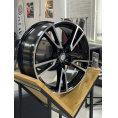 Маленькое фото товара - 8*19 5*112 ET39 66,5 Zumbo Wheels Black Machinen Face. Вариант №1