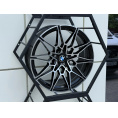 Маленькое фото товара - 8.5/9.5*20 5*112 ET30/35 66,5 Zumbo Wheels gloss black machine face. Вариант №3