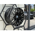 Маленькое фото товара - 8.5/9.5*19 5*120 ET30/35 72,6 Zumbo Wheels gloss black machine face. Вариант №1
