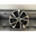 Маленькое фото товара - 8.5*19 5*112 ET35 66,45 Zumbo Wheels gloss Black machine face. Вариант №2