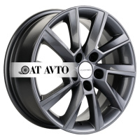Фото товара - 6*16 5*100 ET45 57,1 Khomen Wheels KHW1604 Gray. Вариант №1