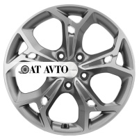 Фото товара - 7*17 5*114,3 ET40 66,1 Khomen Wheels KHW1702 Gray-FP. Вариант №1