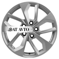 Фото товара - 7*17 5*114,3 ET39 60,1 Khomen Wheels KHW1703 F-Silver. Вариант №1