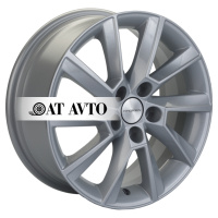 Фото товара - 6*15 5*100 ET40 57,1 Khomen Wheels KHW1507 F-Silver-FP. Вариант №1