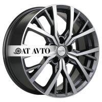 Фото товара - 7*18 5*114,3 ET50 54,1 Khomen Wheels KHW1806 Gray-FP. Вариант №1