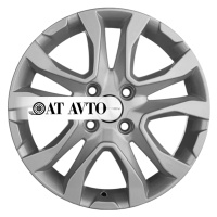 Фото товара - 6*15 4*100 ET40 60,1 Khomen Wheels KHW1503 F-Silver. Вариант №1
