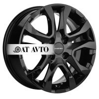 Фото товара - 6*15 4*100 ET40 60,1 Khomen Wheels KHW1503 Black. Вариант №1
