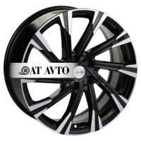 Фото товара - 7,5*19 5*114,3 ET40 64,1 Khomen Wheels KHW1901 Black-FP. Вариант №1