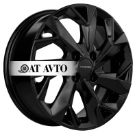 Фото товара - 6*15 4*98 ET35 58,6 Khomen Wheels KHW1508 Black. Вариант №1