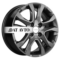 Фото товара - 6*15 4*100 ET40 60,1 Khomen Wheels KHW1503 Gray. Вариант №1