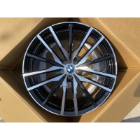 Фото товара - 9,5*21 5*112 ET35 66,6 Zumbo Wheels Glossy Black Machine Face. Вариант №1