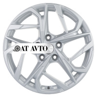 Фото товара - 7*17 5*108 ET40 54,1 Khomen Wheels KHW1716 F-Silver. Вариант №1