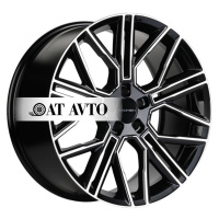 Фото товара - 9,5*21 5*114,3 ET40 64,1 Khomen Wheels KHW2101 Black-FP. Вариант №1