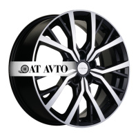 Фото товара - 7*18 5*114,3 ET40 66,5 Khomen Wheels KHW1806 Black-FP. Вариант №1
