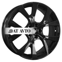 Фото товара - 7*19 5*114,3 ET40 64,1 Khomen Wheels KHW1906 Black. Вариант №1