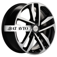 Фото товара - 6,5*16 5*114,3 ET45 60,1 Khomen Wheels KHW1612 Black-FP. Вариант №1
