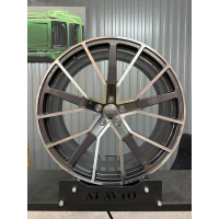 Фото товара - 9*20 5*112 ET30 66,45 Zumbo Wheels Gunmetal Machine Face. Вариант №1