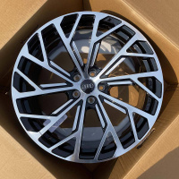 Фото товара - 9*21 5*112 ET28 66,45 Zumbo Wheels Glossy Black Machine Face. Вариант №1
