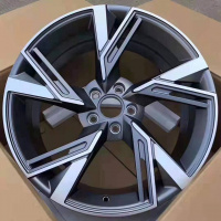 Фото товара - 9*20 5*112 ET30 66,45 Zumbo Wheels Gunmetal Machine Face. Вариант №1